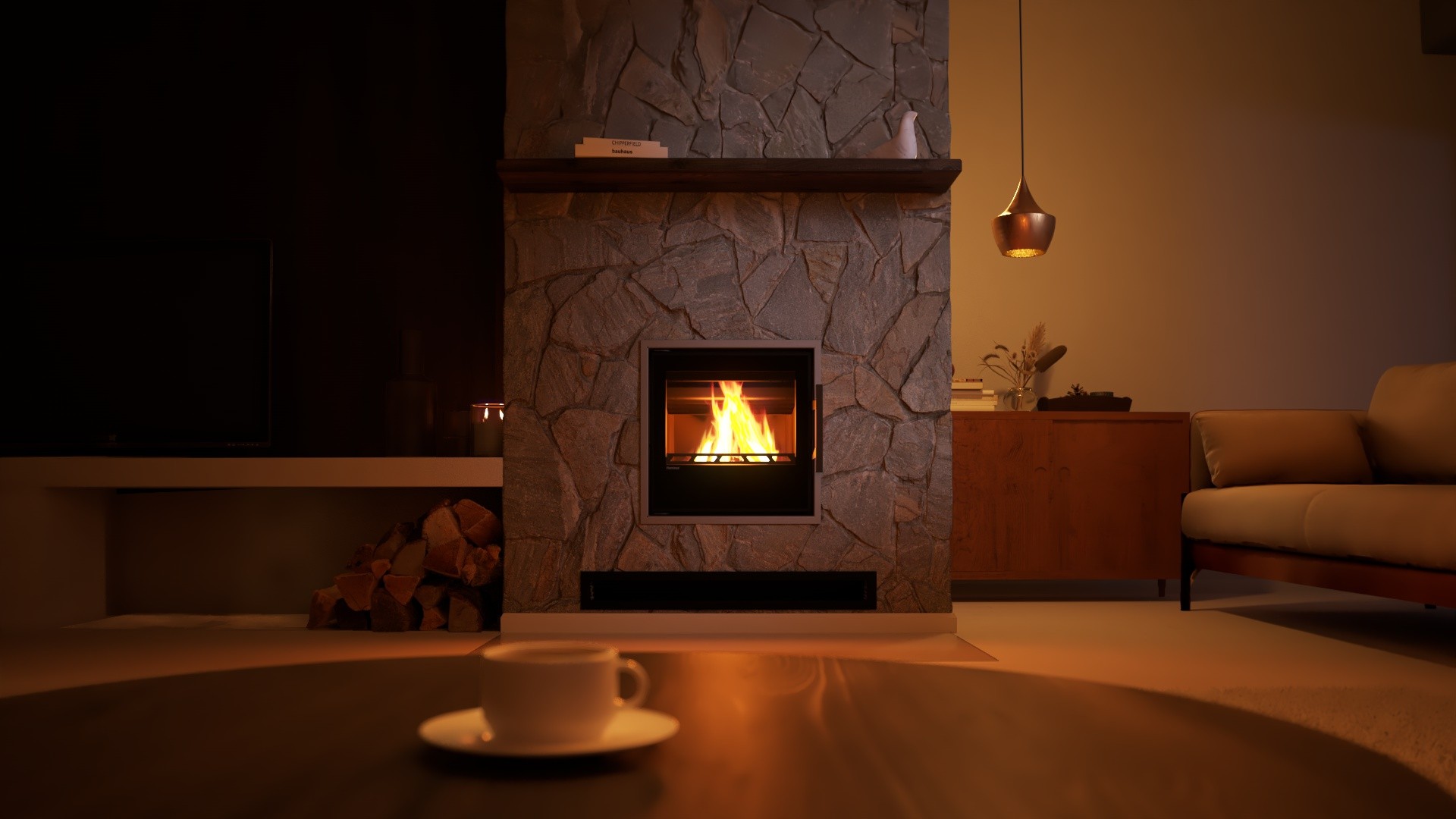 Kachlová kamna s akumulací tepla - stavba kamen Dubí u Teplic